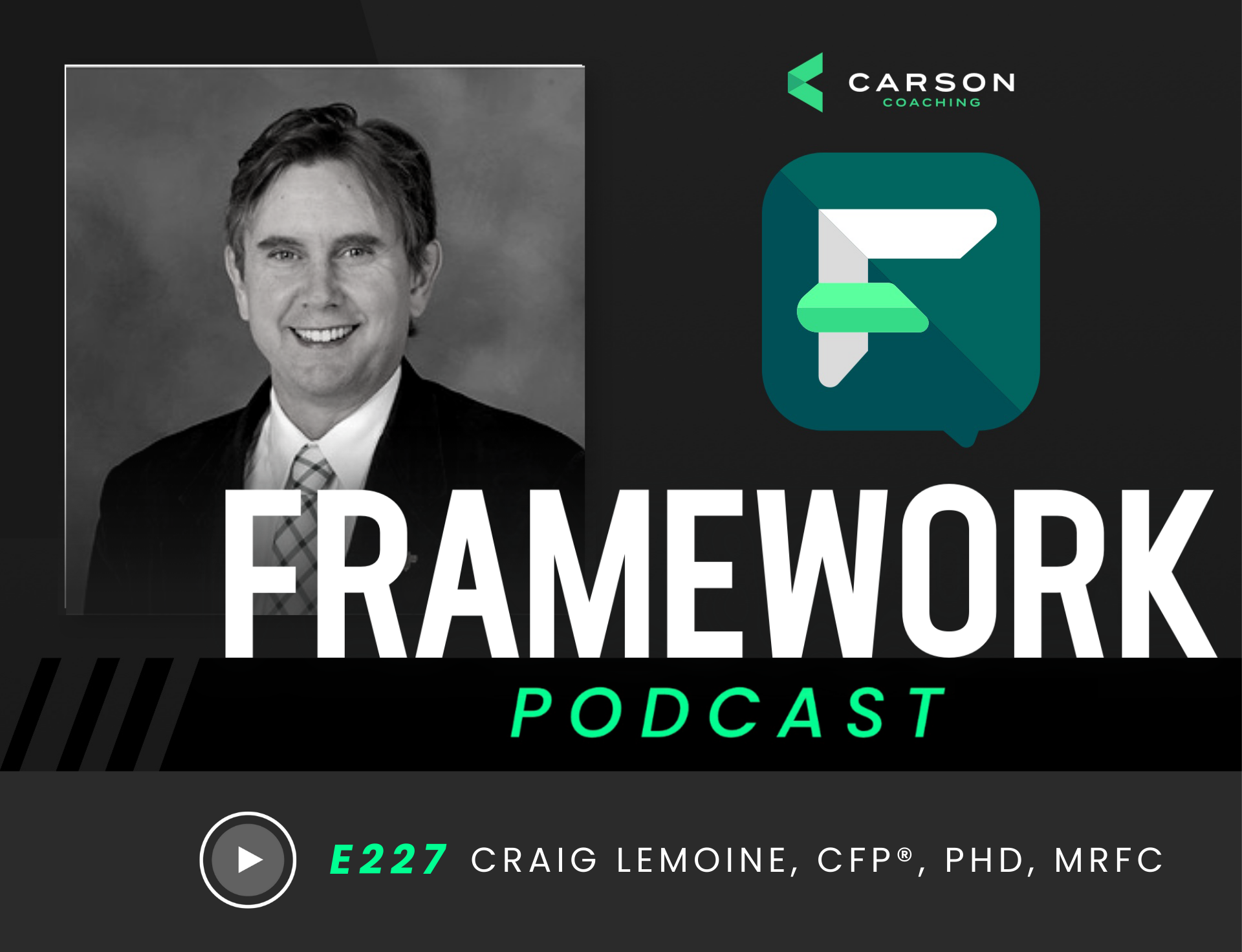 Craig Lemoine, CFP®, PhD, MRFC