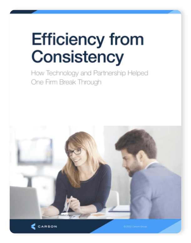 Efficiency from Consistency: How Technology and Partnership Helped One Firm Break Through - Case Study